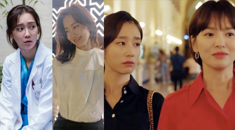 ▲申賢彬(左)跟郭善英是最美綠葉。(圖/申賢彬IG、Netflix、tvN)