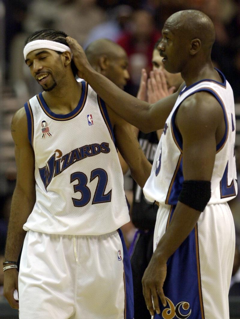 Richard Hamilton和Michael Jordan在巫師當過隊友