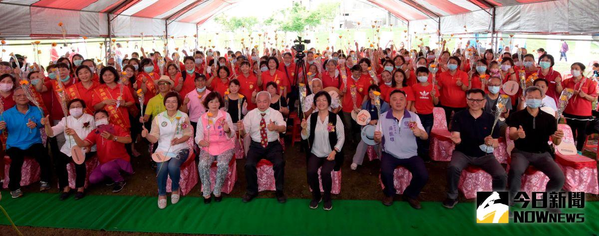 ▲義德發集團在員林市圓林園生態公園舉辦「63台灣照服日」倡議活動。（圖／記者陳雅芳攝，2020.05.31）