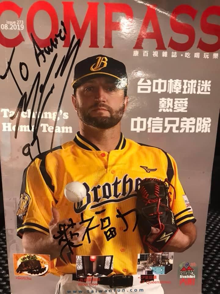 ▲萊福力在主場先發前必吃台中義大利餐廳「阿米奇」。(圖取自