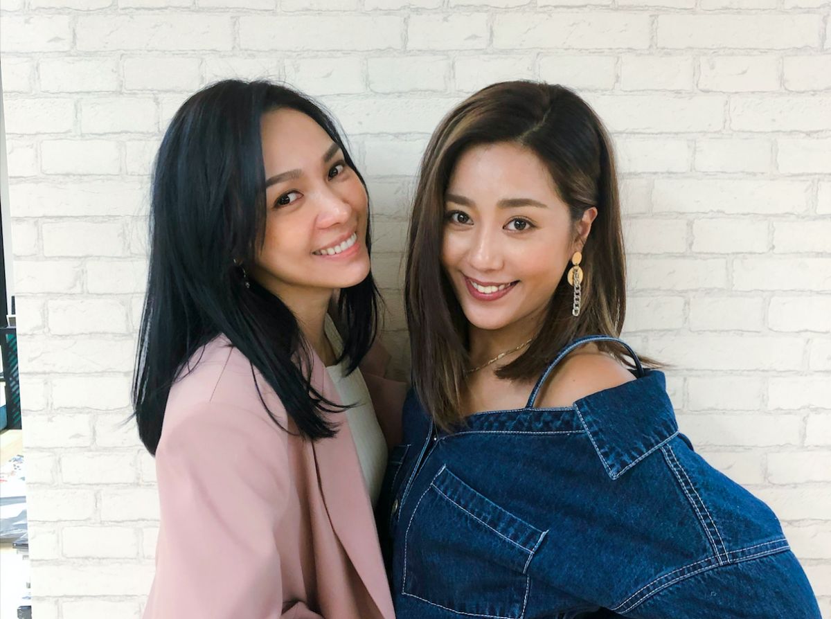 ▲林采欣（左）合作閨密米非。（圖／華納音樂提供）