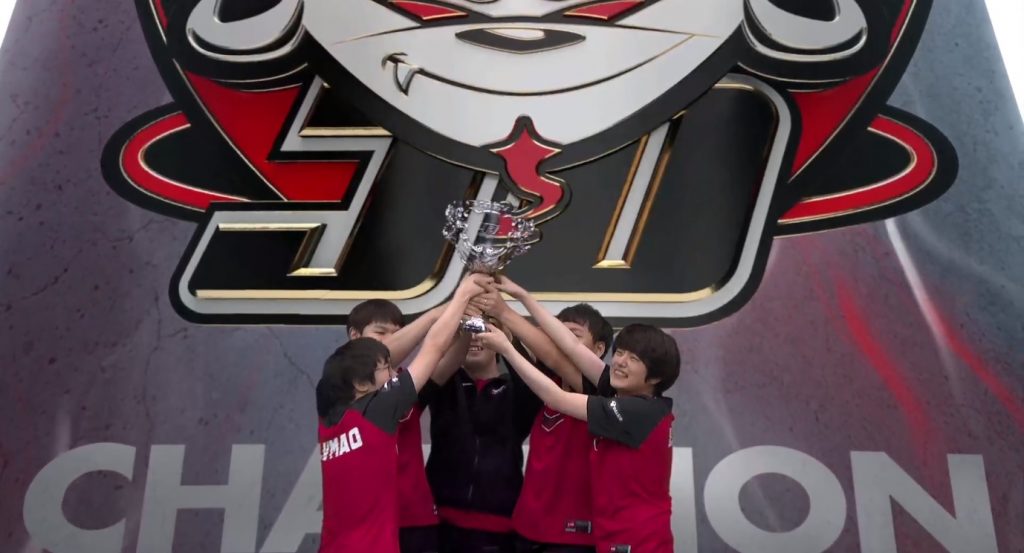 JDG在春季總決賽力退TES，拿下LPL春季賽冠軍。   圖：翻攝自Twitch