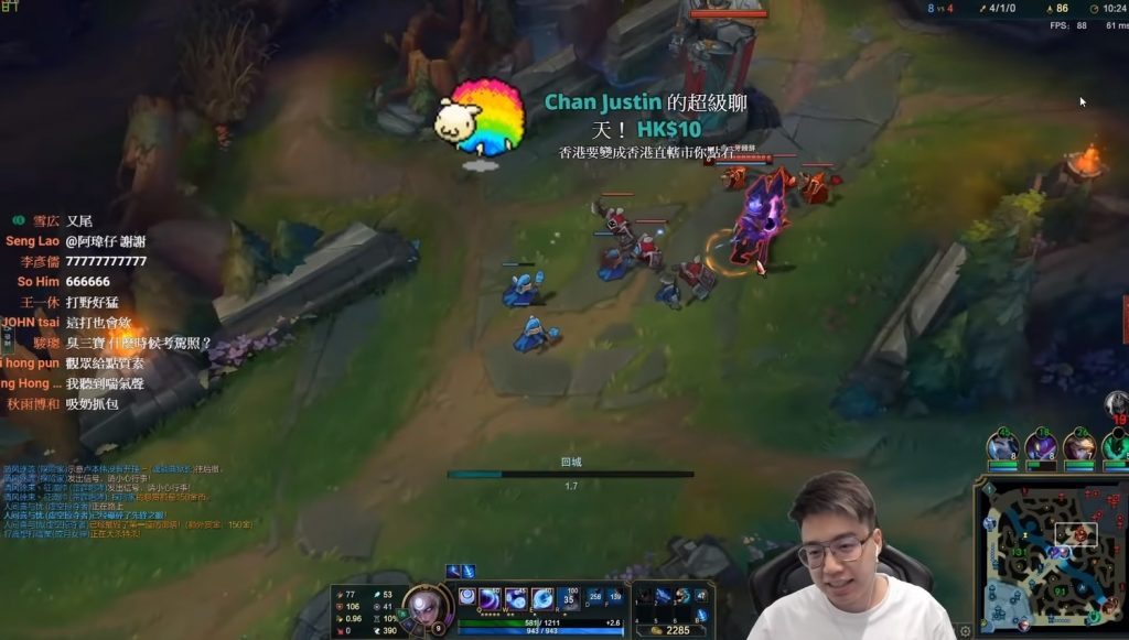 Toyz最新影片再度與香港網友對於政治議題吵翻天，隨後他便把影片改為私人，不過長串留言早已被備份廣傳。   圖：翻攝自YouTube