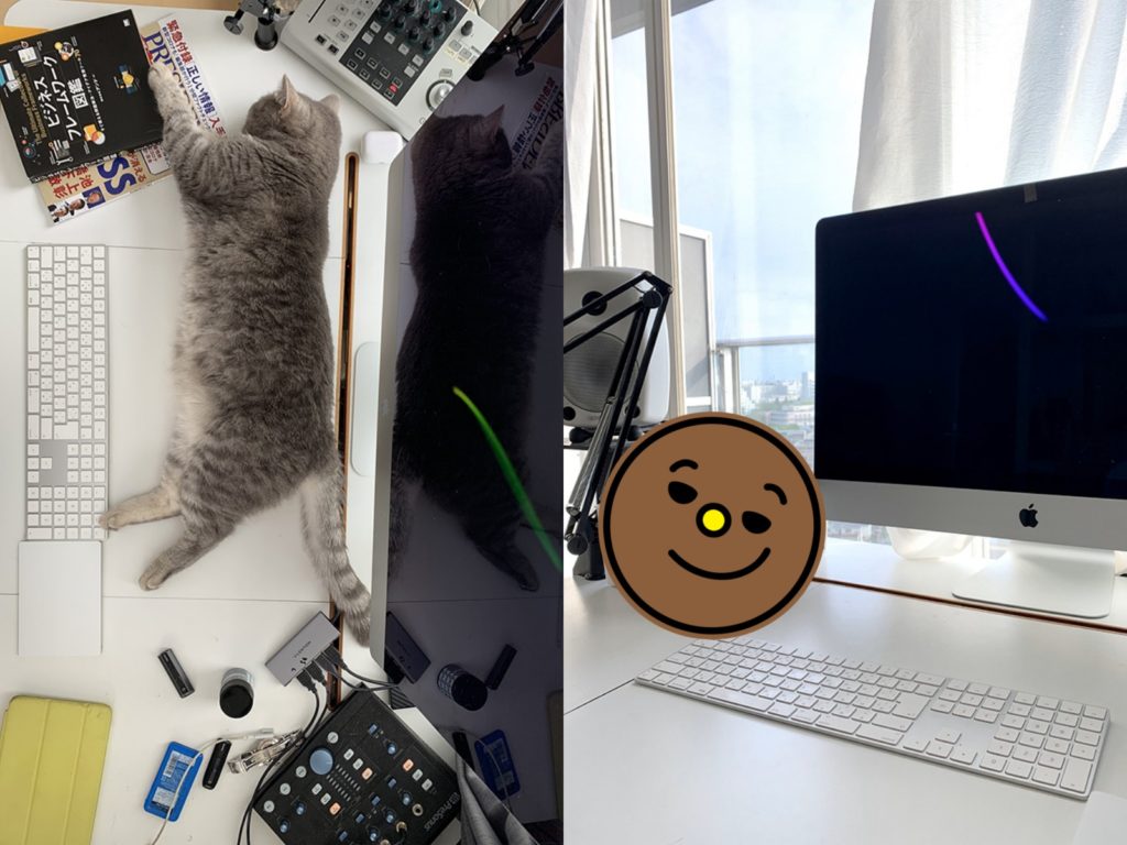 只要用一個小收納箱就可以輕鬆解決問題，還兼顧收納的效用呢。（圖／Twitter@djkomori） 