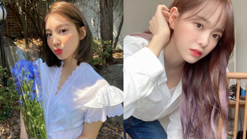 ▲韓國流行漸層染。（圖／翻攝自IG@clean_0828、twicetagram）