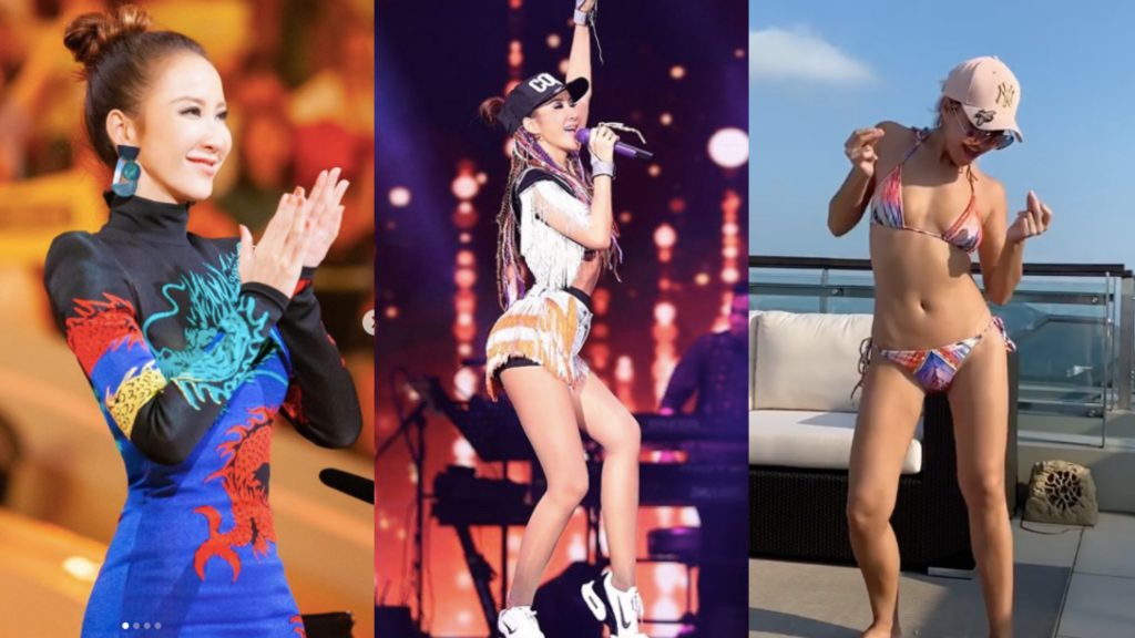 ▲李玟身材勻稱健美。（圖／翻攝自IG@cocolee、jeanniehsieh___bbb）