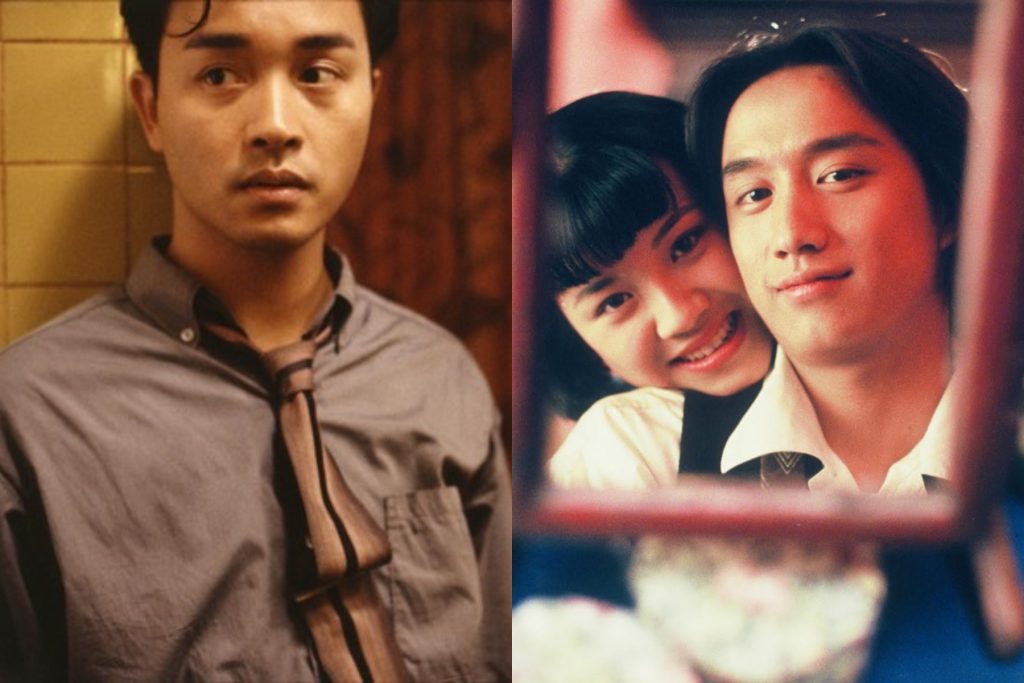 ▲黃磊在《夜半歌聲》仍是新人，受到張國榮（左）提拔。（圖／華映提供）