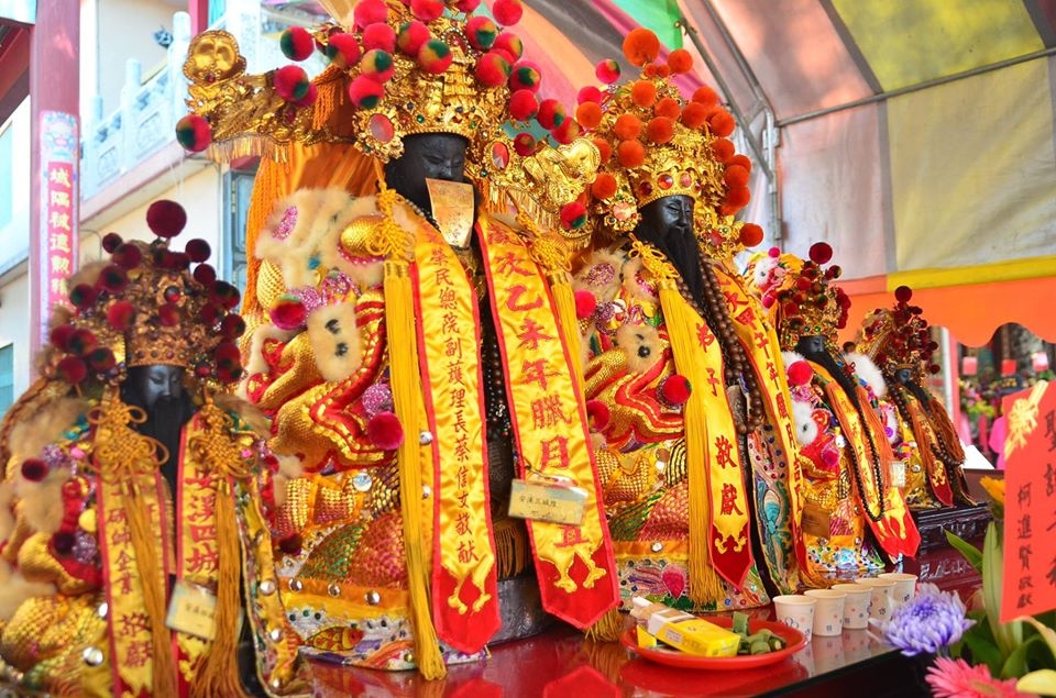 安溪城隍金身。（圖／翻攝自中寮安溪城隍廟書專頁）