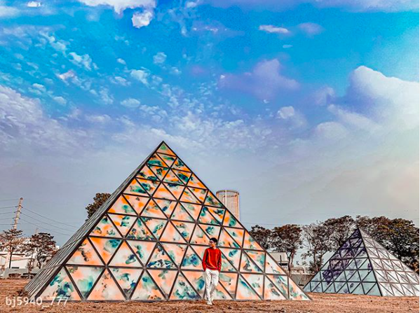 ▲The ‘little Louvre’ in Taitang Park (Photo courtesy of IG/bj5940_777)
