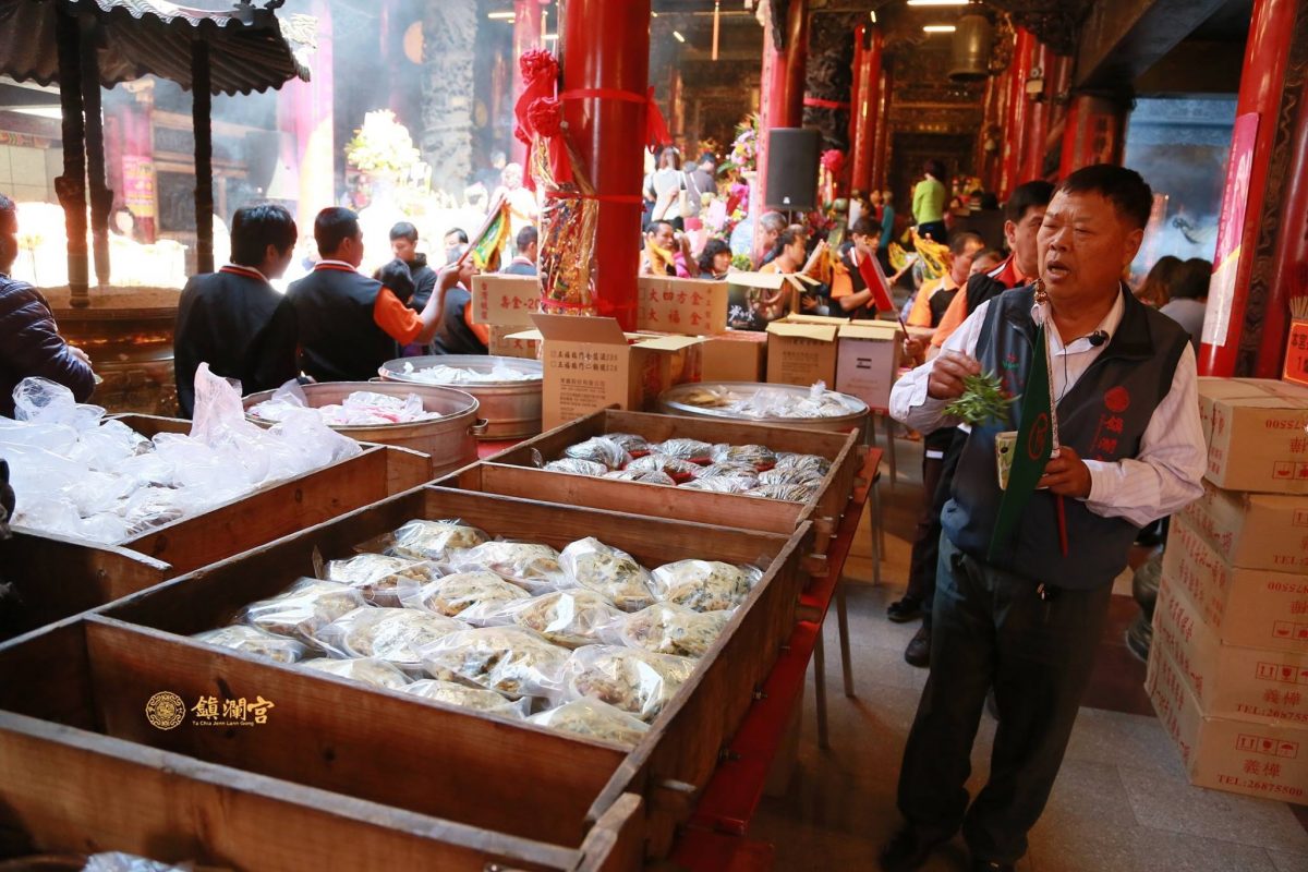 鎮瀾宮調營賞兵科儀。（圖／翻攝自大甲鎮瀾宮粉專）