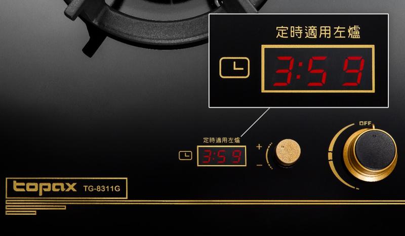 ▲雙控定時檯面爐,簡單易操作,30分鐘自動關火,守護居家安全(圖/資料照片)