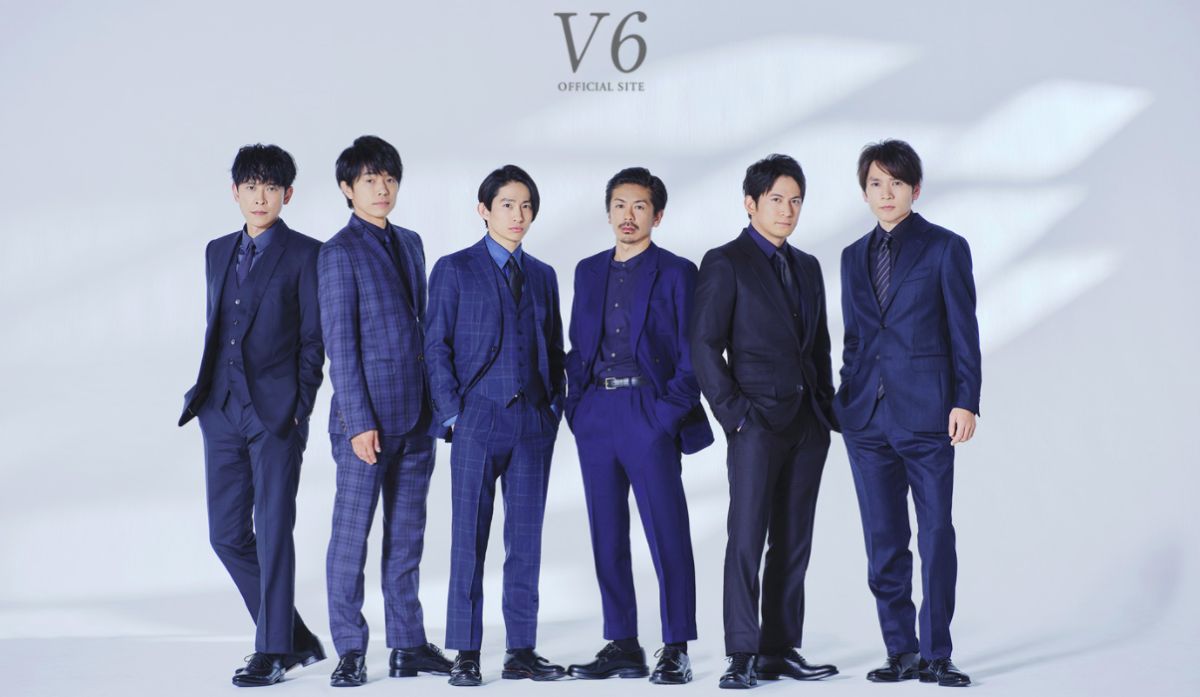 ▲井之原快彥（左二）爆V6成員祕密，最愛在角落休息。（圖／V6官網）