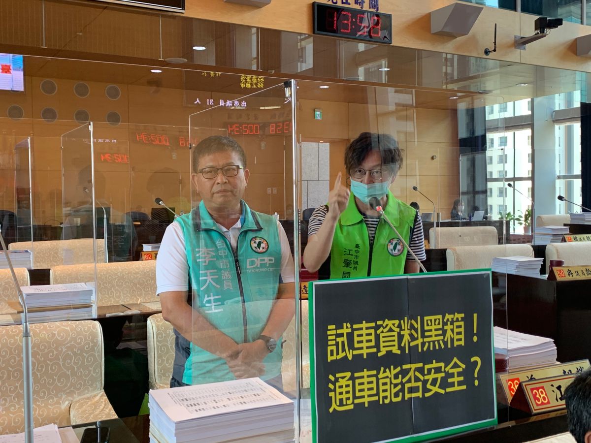 ▲民進黨議員指出，捷運試車卻仍有大小狀況，試車階段可以容錯，但應盡快找出原因，並且要盡速改善(圖／柳榮俊翻攝2020.6.2)