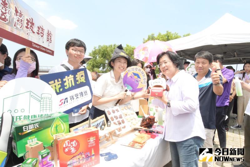 ▲彰化縣長王惠美號召彰化縣各觀光景點業者,發起二天一夜全程接待中央及彰化縣流行疫情指揮中心辛勞的防疫人員。(圖/記者陳雅芳攝,2020.06.02)