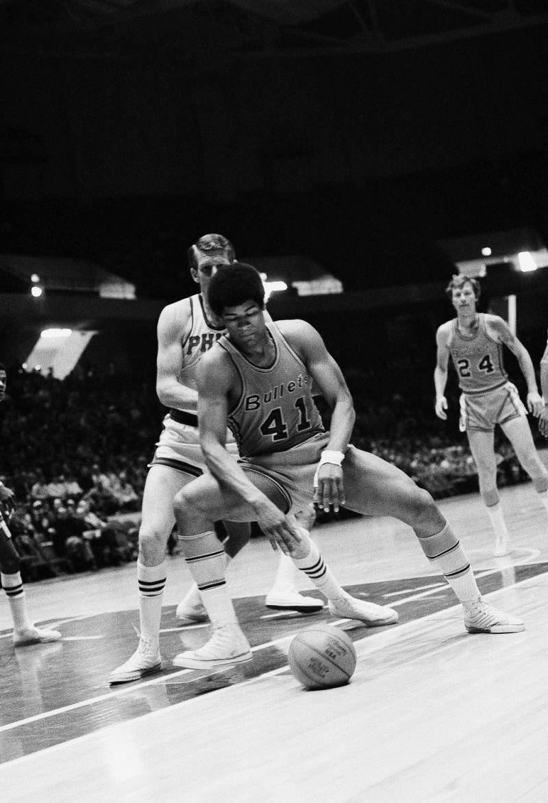 ▲華盛頓子彈傳奇球星Wes Unseld。(圖/美聯社/達志影像)
