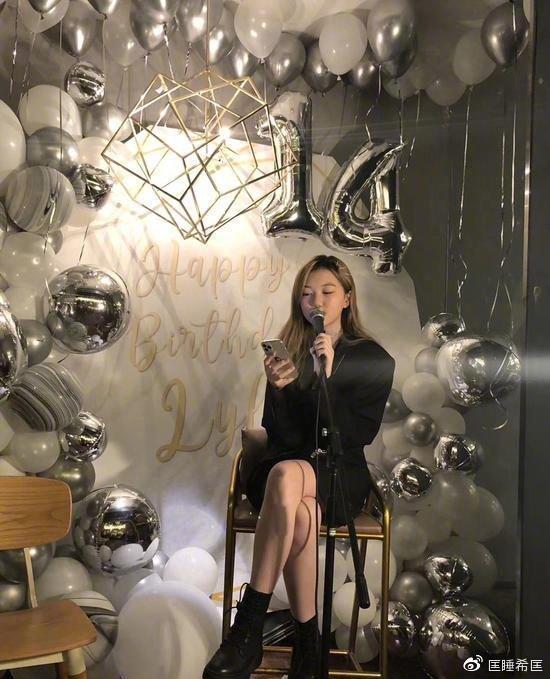 ▲王菲替女兒李嫣舉辦生日會。(圖/翻攝微博)
