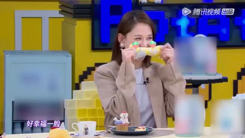 ▲陳喬恩幸福笑容藏不住。(圖/娛樂有飯微博)