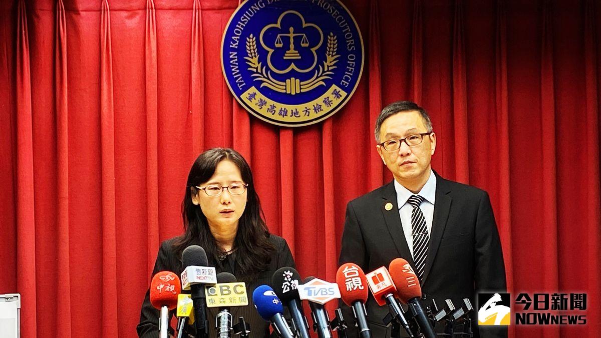 ▲高雄檢襄閱主任檢察官曾靖雅、橋檢襄閱主任檢察官王柏敦今天聯袂出席記者會說明周六罷韓案投開票所內、外的違法行為處理原則。（圖／記者郭俊暉攝，2020.06.03）