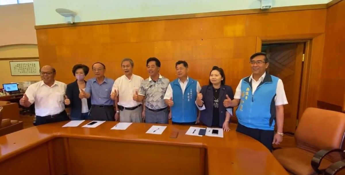 ▲宜蘭縣議會國民黨團力挺宜蘭縣政府辦媽祖文化節。（圖／記者李清貴攝,2020.06.03)