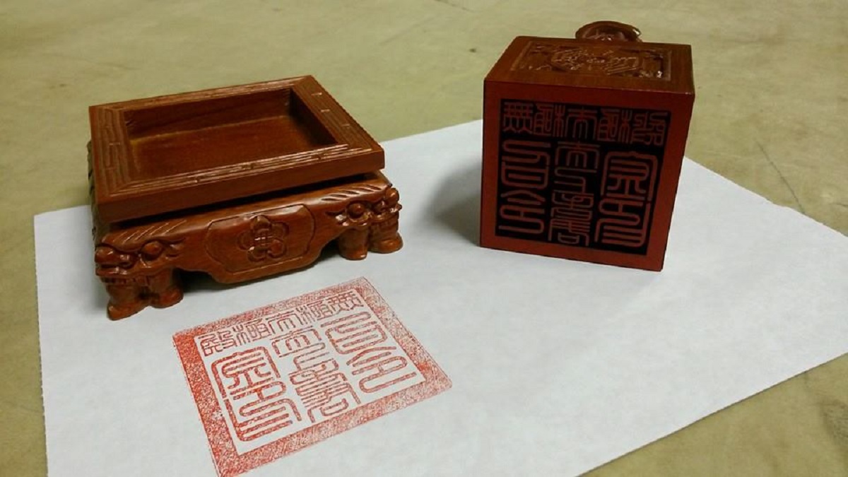 ▲宮印示意圖。（圖／翻攝自神桌 佛桌 神像 佛像 時尚神明廳 現代佛堂設計 中日宗教藝術工作坊 林義豪粉專）