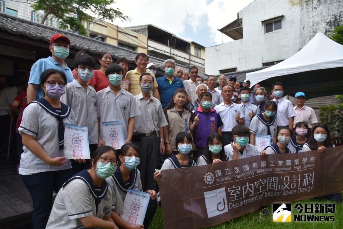 ▲永靖高工室內空間設計科在永靖公學校宿舍辦理學生作品成果展，今年成果展主題「好事好室：一起做好室」，得獎作品放在永靖公學校展示。（圖／記者陳雅芳攝，2020.06.04）