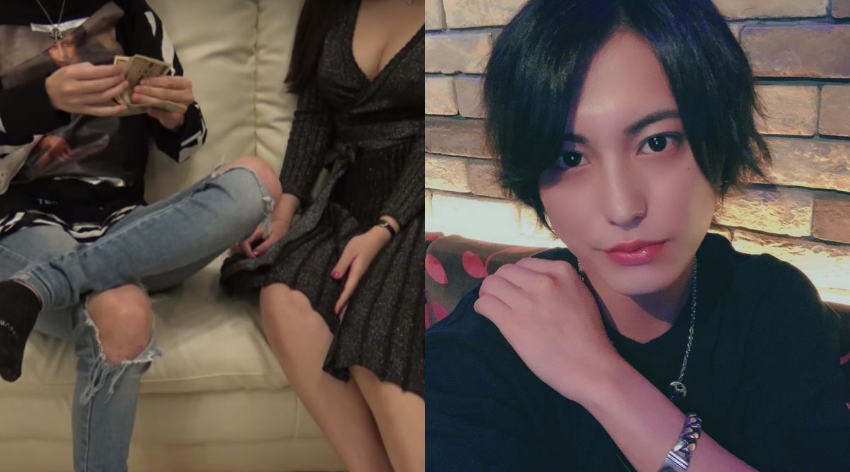 ▲生駒卓也（右）靠被包養維生。（圖／生駒卓也IG、YouTube）