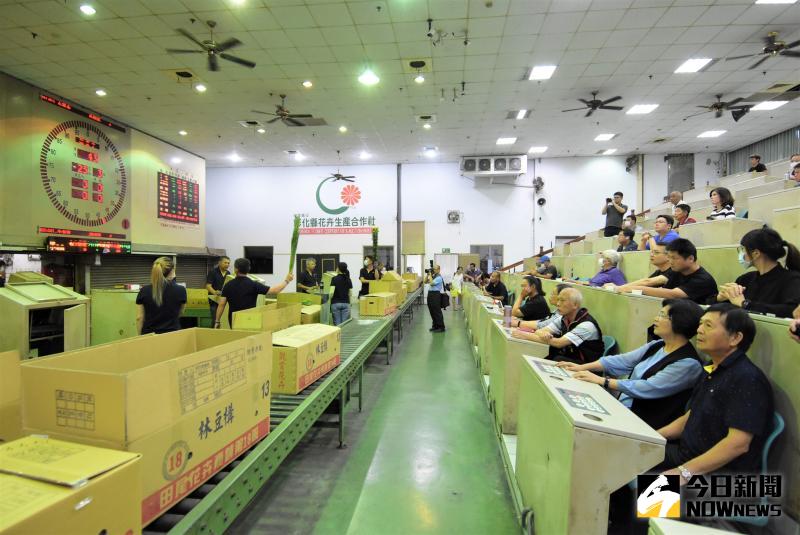 ▲彰化縣花卉批發市場以公開、公平、公正的交易制度,保障供銷雙方權益。(圖/記者陳雅芳攝,2020.06.04)