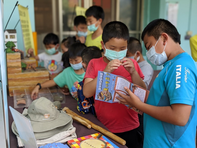 ▲十三行「行動博物館」廣受各級學校師生們歡迎。（圖／十三行博物館提供）