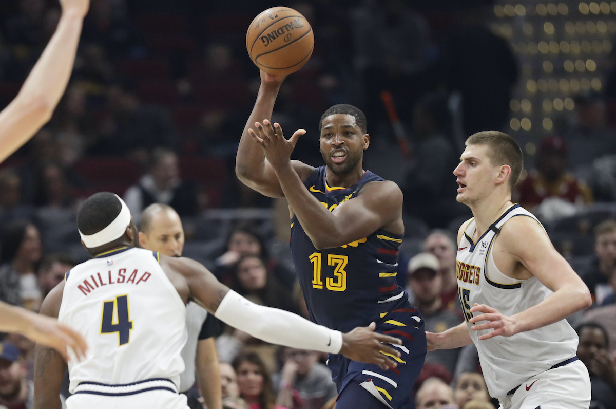 ▲騎士隊Tristan Thompson。（圖／美聯社／達志影像）