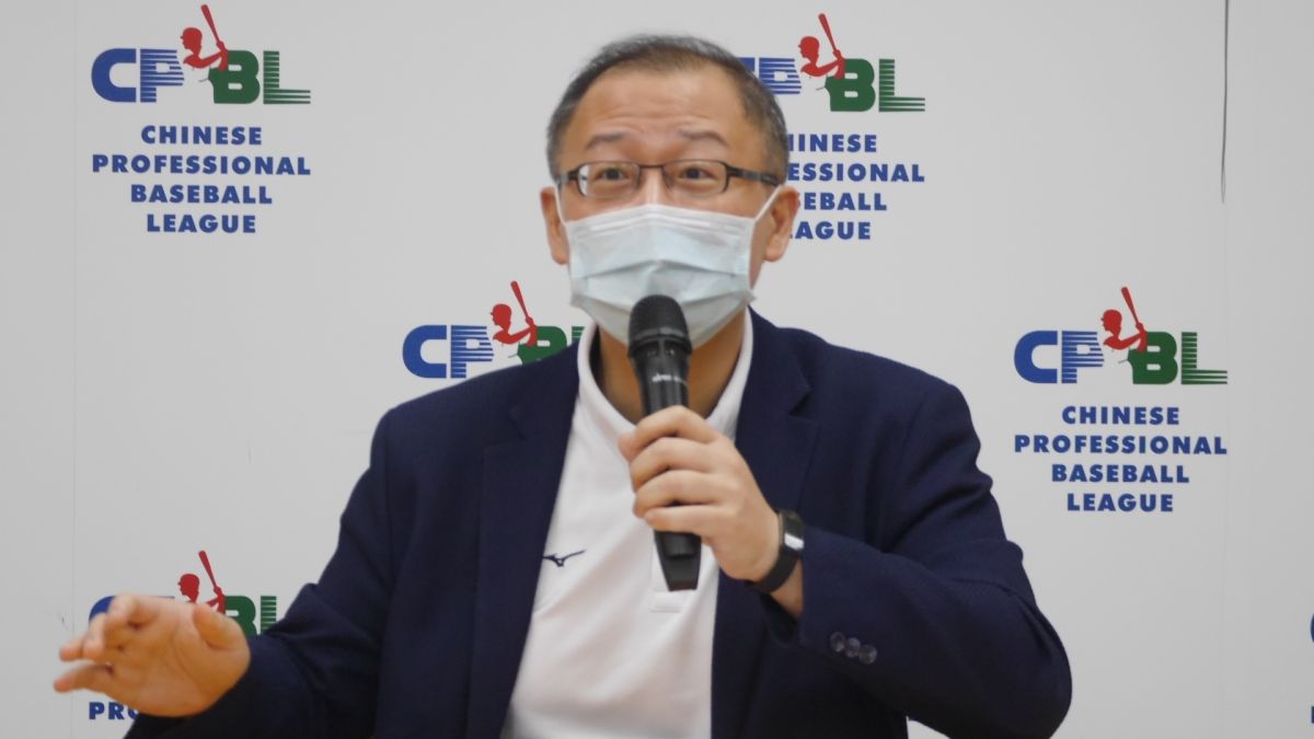 ▲中職會長吳志揚。（圖／吳政紘攝）