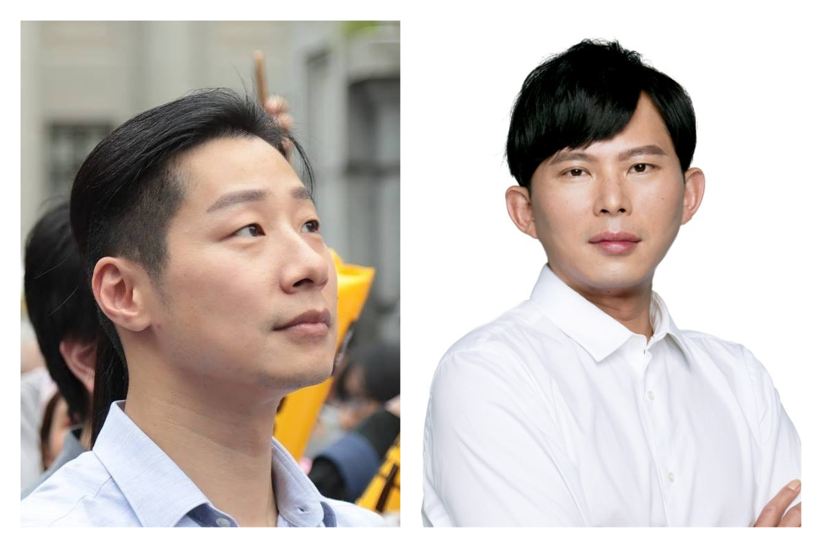 ▲大批網友跑去林昶佐臉書下留言批評黃國昌，讓大家傻眼。（合成圖／翻攝自黃國昌與林昶佐臉書）