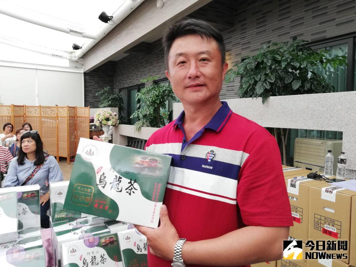 ▲名峰製茶蘇于廓為今年青心烏龍組特等獎得主。（圖/記者邱嘉琪攝，2020.06.06）