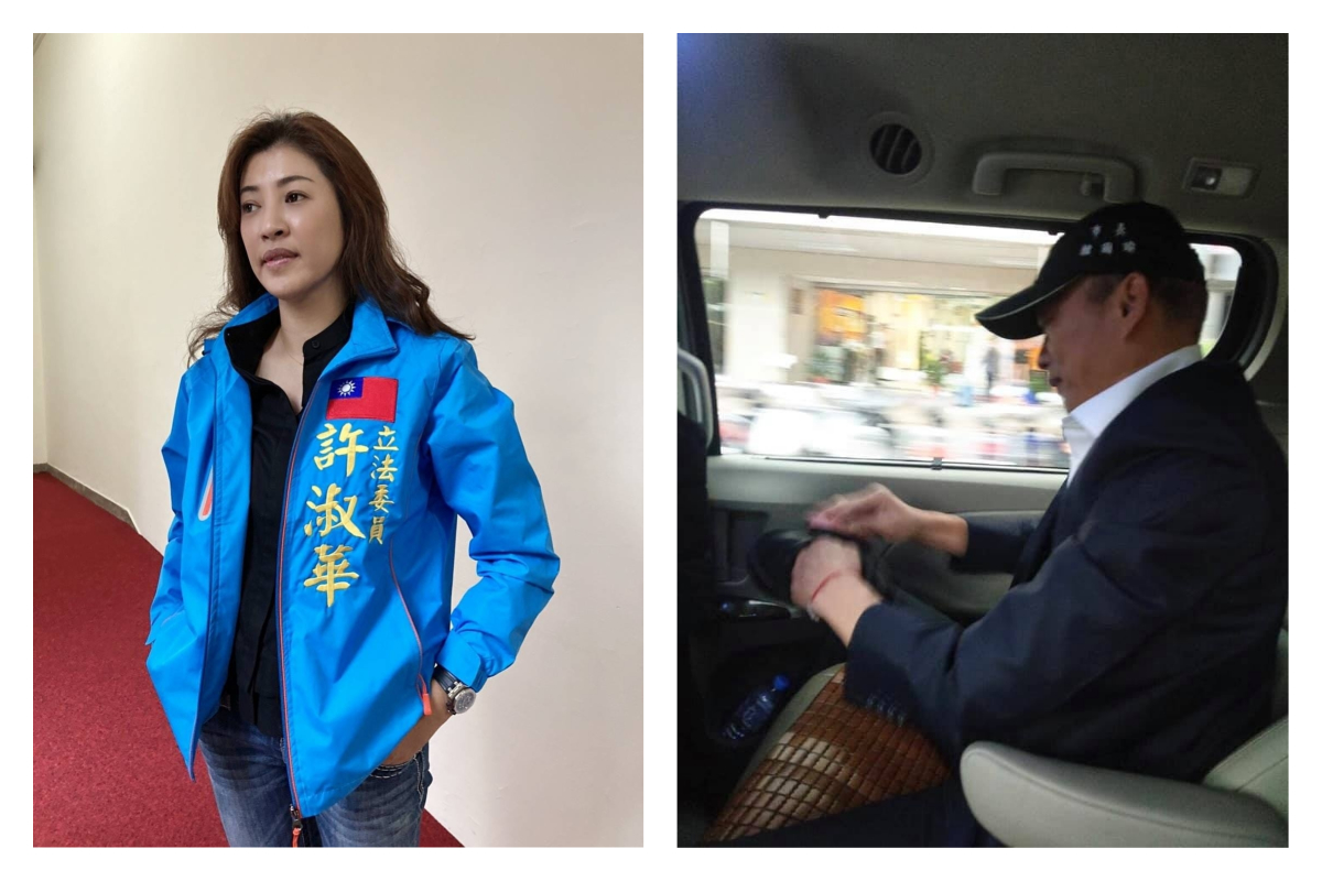 ▲罷免案通過，許淑華今（6）日南下陪在韓國瑜身旁，並拍下韓國瑜落寞神情。（圖／翻攝自許淑華臉書）