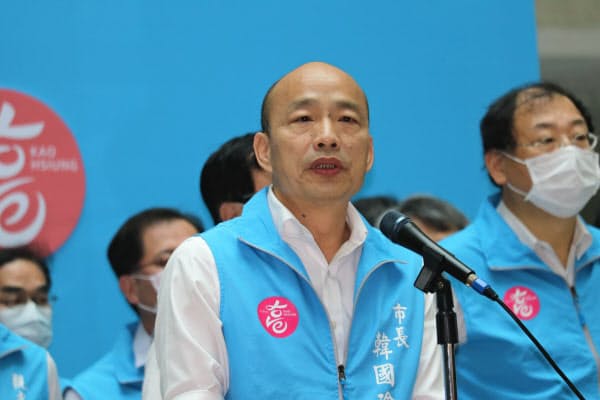 ▲高雄市長韓國瑜。（圖／翻攝日本經濟新聞）
