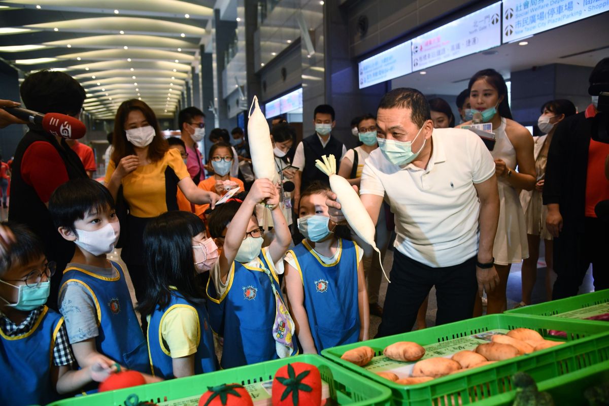 ▲侯友宜認為江啟臣親征高雄也是不錯的選擇，強調國民黨應該要團結在一起，全力以赴才有機會贏回高雄市長。（圖／記者宋原彰攝，2020.06.08）