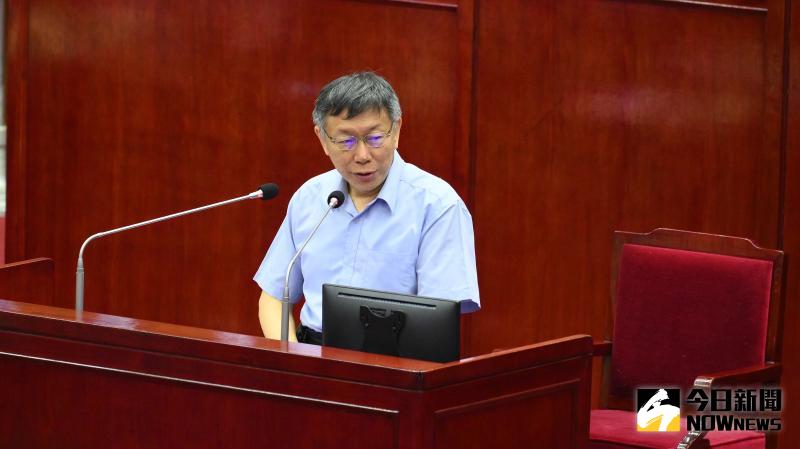 ▲台北市長柯文哲日前接受質詢時,表示台灣現在已經是一黨專政。(圖/記者林柏年攝,2020.06.08)