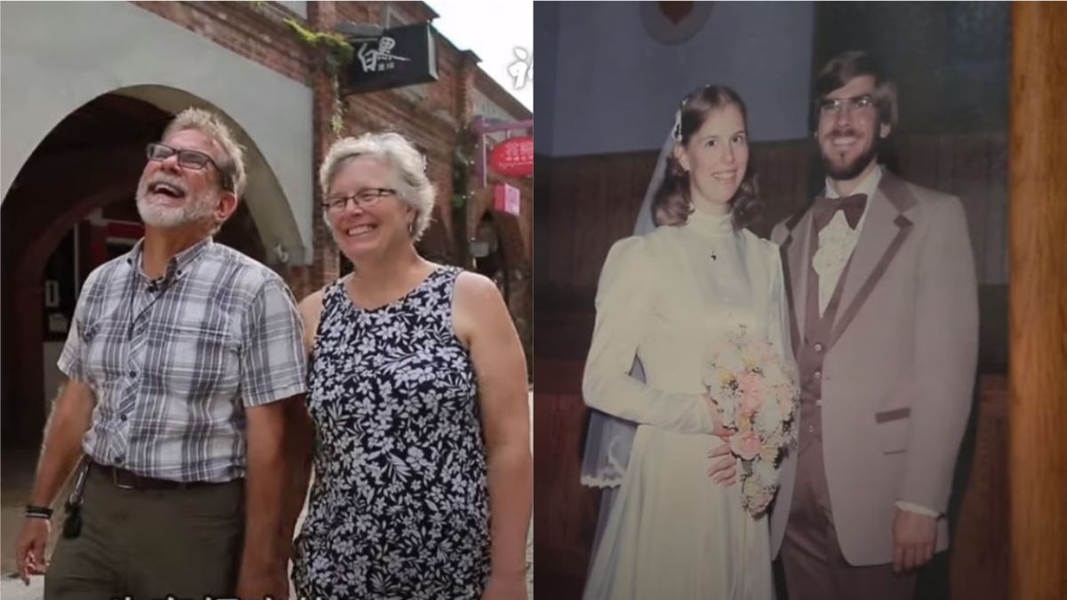 ▲夫妻在台灣的生活幸福快樂。（圖／翻攝自影片）