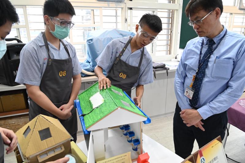 新泰國中D.School「環狀線」計畫　激發學生綠色創意
