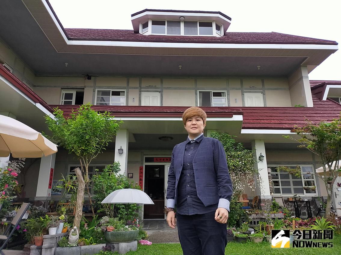 ▲台灣茶香水P.Seven創辦人潘雨晴日前回到故鄉。（圖／記者鄭志宏攝）