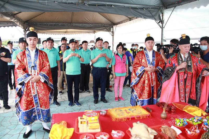 ▲新北市議長盃第十屆龍舟錦標賽-祭江儀式。(圖/主辦單位提供)
