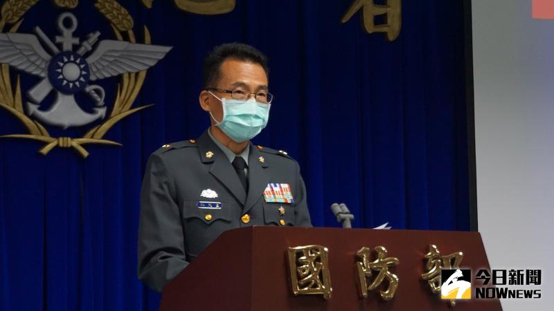 ▲國防部作計室聯戰處處長林文皇少將報告漢光36號演習規劃。(圖/記者呂炯昌攝.2020.06.09)