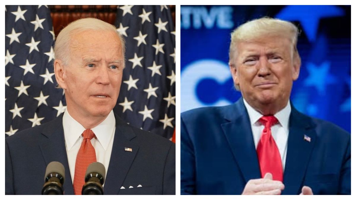 ▲美國總統將於 11 月開跑，民主黨拜登和共和黨川普正努力為 2020 總統鋪局。（合成圖／左取自拜登臉書；右取自川普臉書）