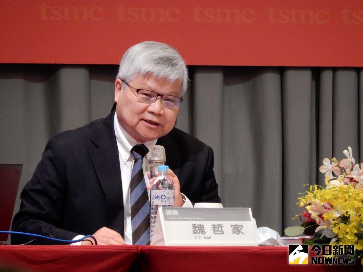 ▲台積電總裁魏哲家。（圖／記者許家禎）