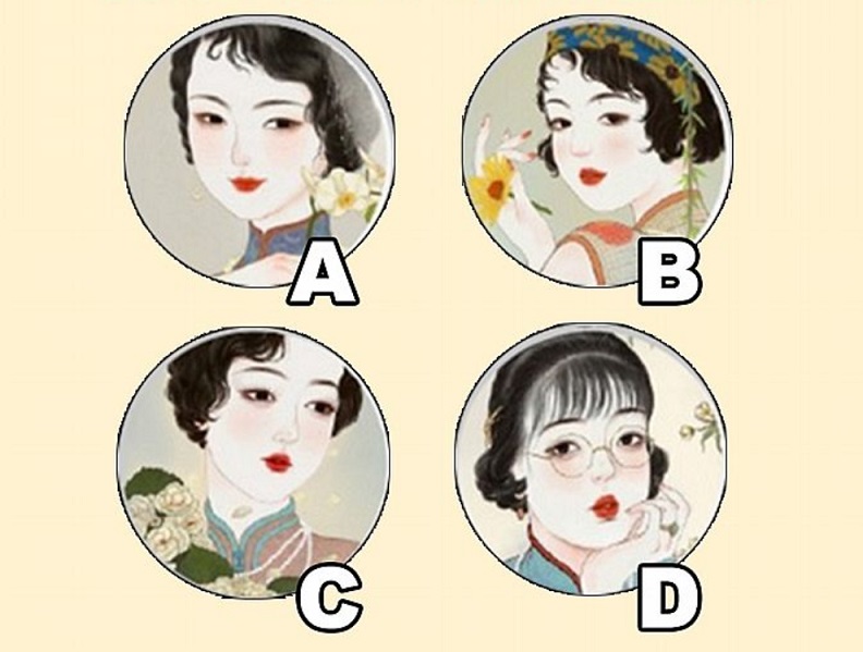 ▲直覺認為誰是少奶奶？一秒分析你的真實性格。（圖／翻攝自Look Pretty）