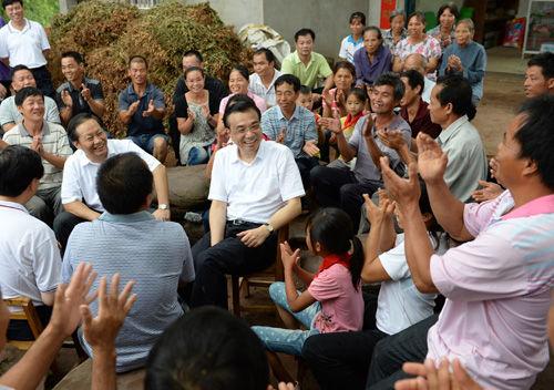 ▲形象親民的李克強。(圖/翻攝自