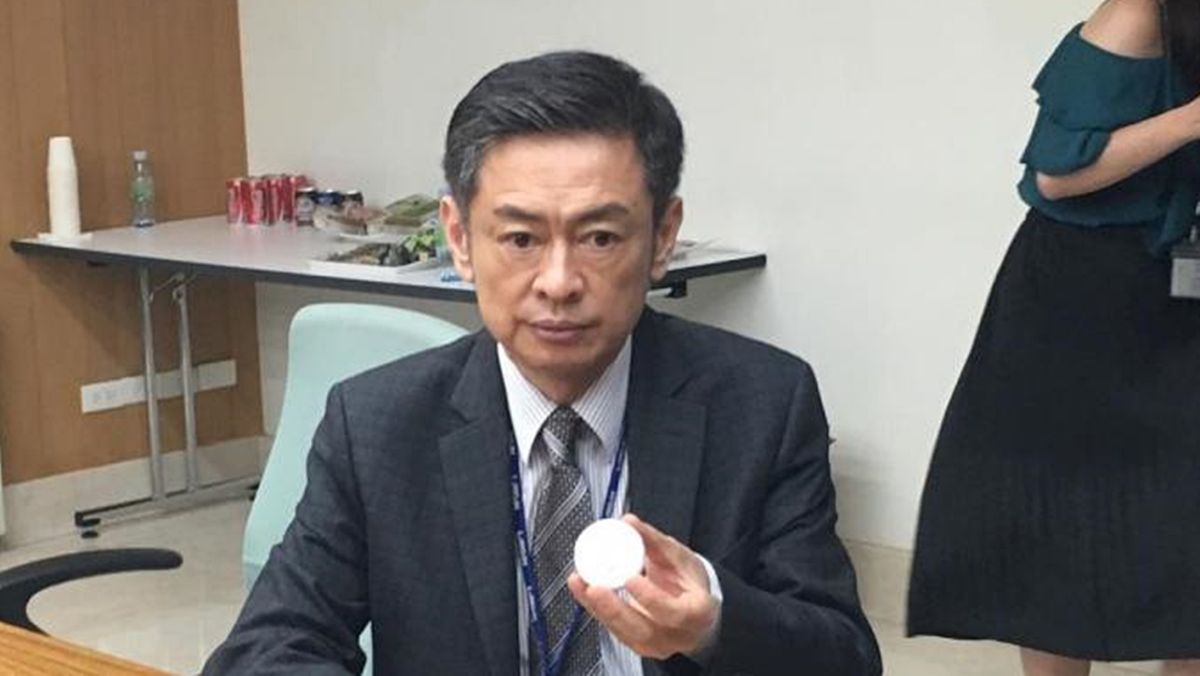 ▲股王大立光股東會上通過每股配發79元現金股利，再創歷史新高，也改寫台股新紀錄。圖為執行長林恩平。（圖／NOWnews資料照片）