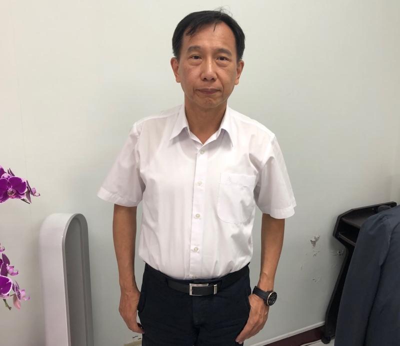 ▲台灣自來水公司第七區管理處處長武經文說明配水水質檢測的情形,以確保供水水質穩定及安全。(圖/記者黃守作攝)