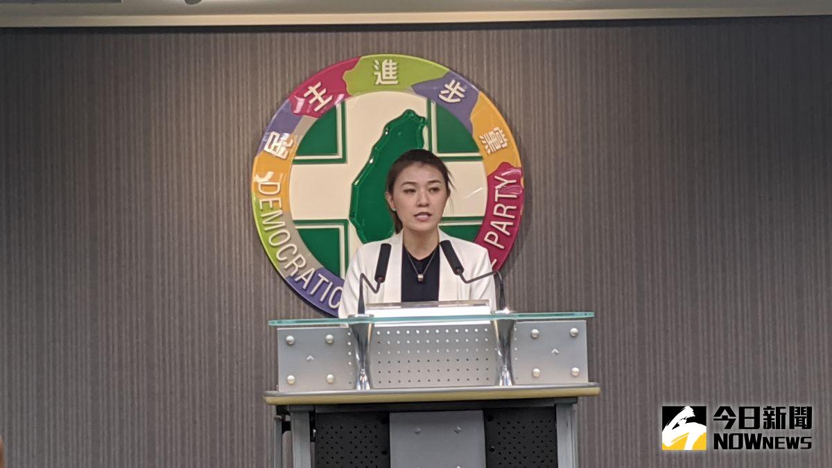 ▲趙少康稱民進黨挺謝長廷就是挺他所說的台灣也有核廢水入海，顏若芳痛批把沒說的話塞別人嘴裡。（圖／記者鄭宏斌攝）