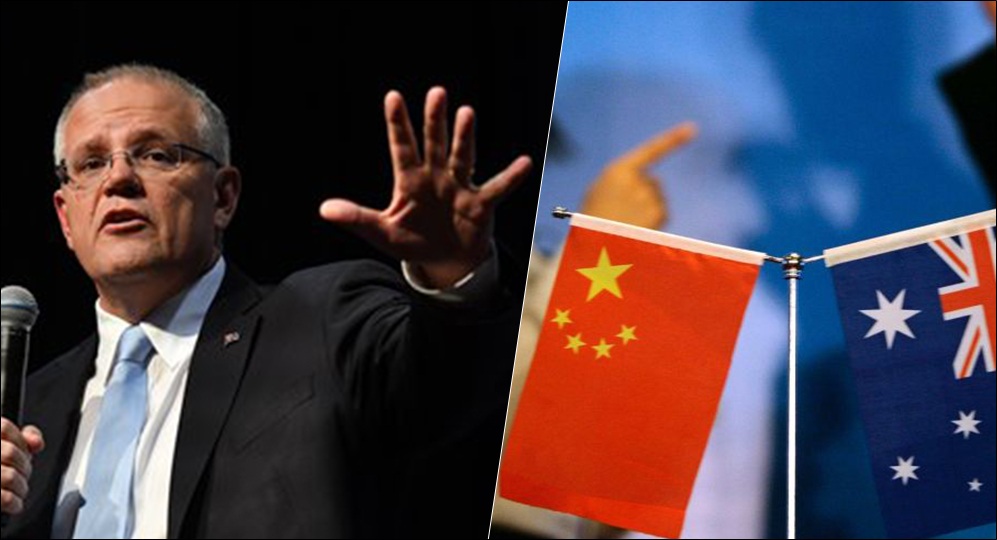 ▲澳洲總理莫里森多次呼籲國際對中國 COVID-19 病毒進行獨立調查。（圖／翻攝自 Daily Telegraph ）