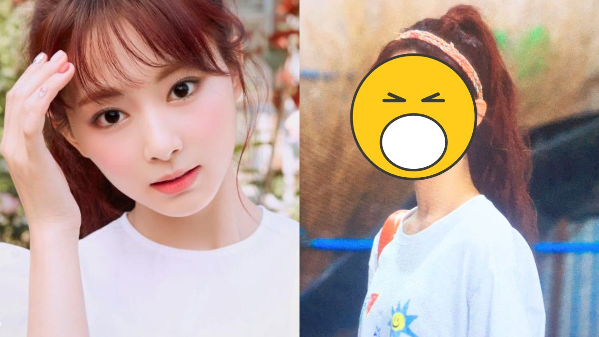 ▲子瑜戴口罩模樣被粉絲拍下瘋傳。（圖／@eagle_fish9899推特）